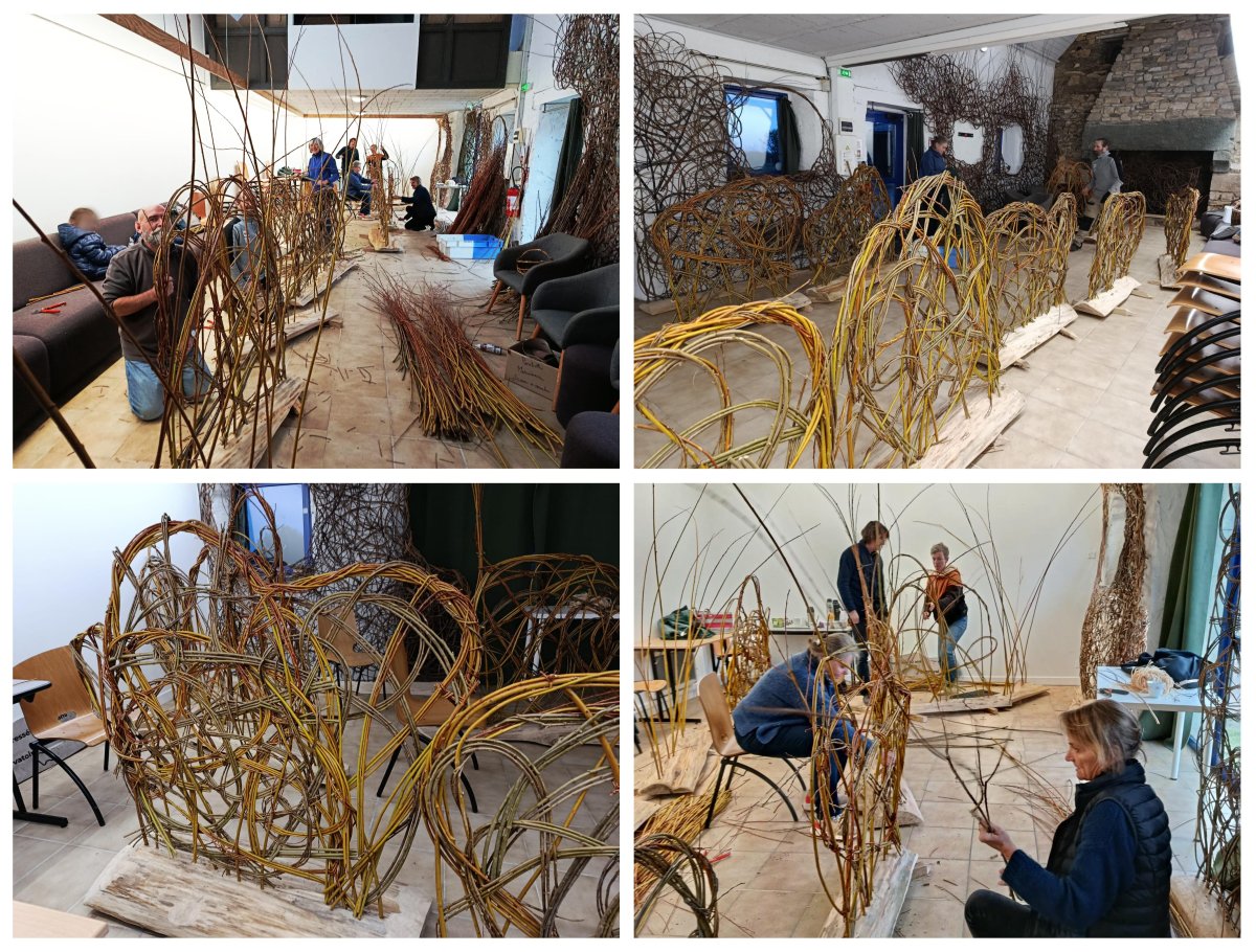 Tressage en cours...